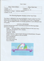 timetable