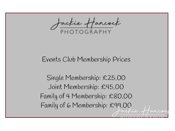 events club membership